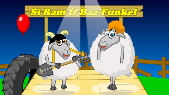 Si Ram and Baa-Funkel Birthday Song